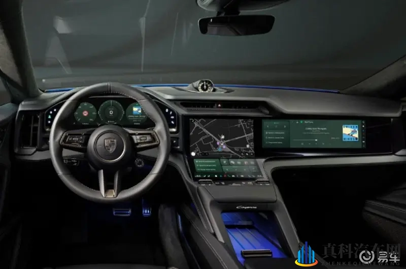 保时捷Cayenne Electric内饰曝光-1