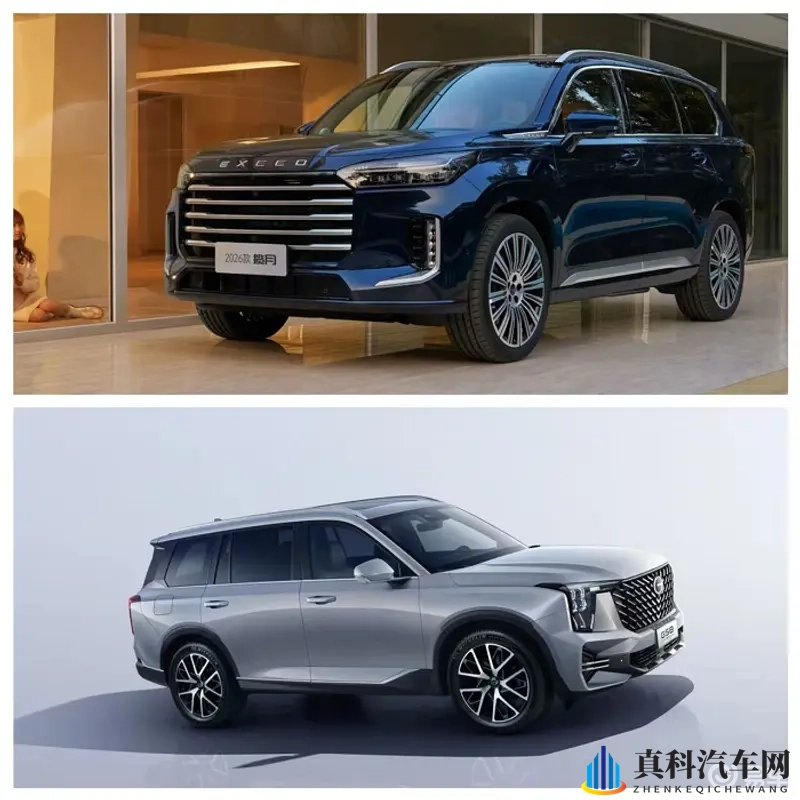 星途揽月与传祺GS8对决：20万级七座SUV哪家强-1