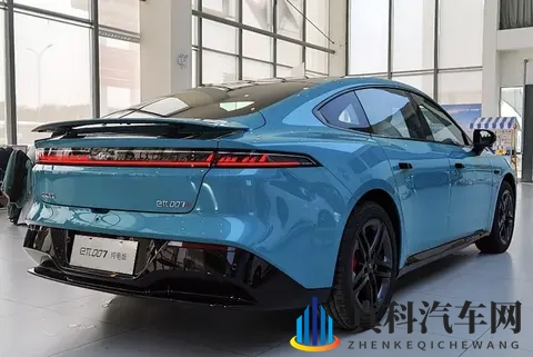 东风奕派eπ007+到店，全系标配激光雷达+8295芯片，还带电动尾翼-3