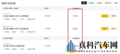 预售1059万起！全新瑞虎8预售 现款优惠大 等新款还是抄底现款？-3