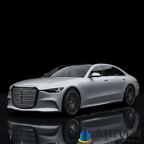 全新一代奔驰S级渲染图曝光 配备大尺寸盾牌式前格栅-3