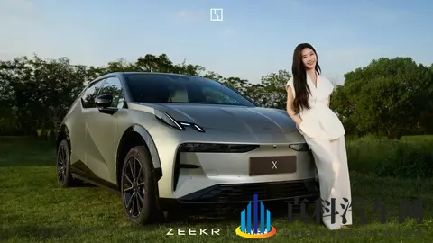 焕新极氪X新车图片发布 新增西雅图绿车色-1