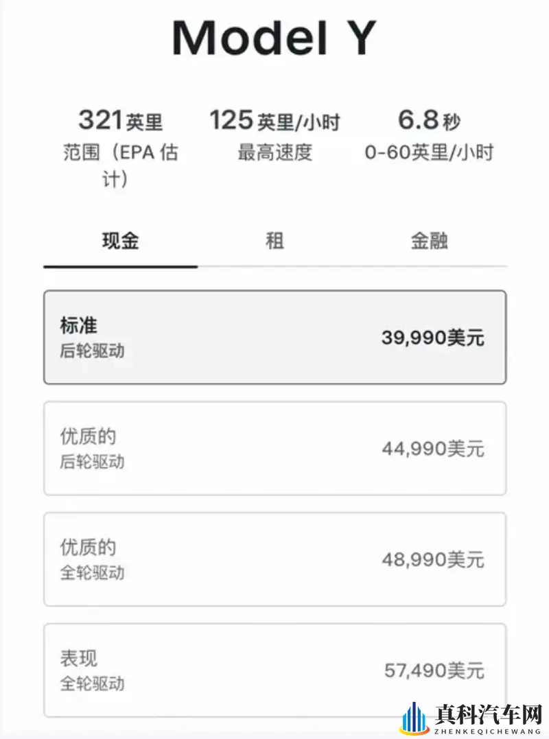 特斯拉Model Y标准版海外上市-1