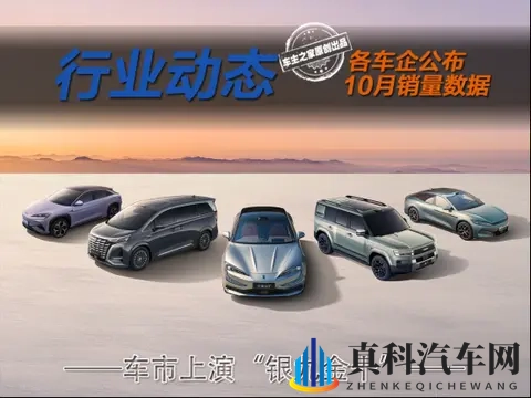 比亚迪月销破44万 10月车企销量上演“银九金十” ！-3