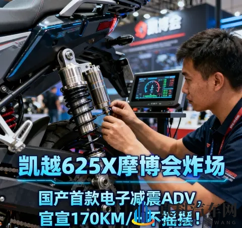 凯越625X摩博会炸场 国产首款电子减震ADV 官宣170KM_H不摇摆-1