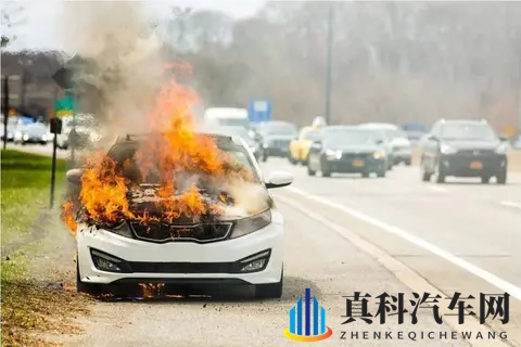 长见识了！新能源汽车在服务区被雷电击中，车顶铁皮烧融，有熔点-3