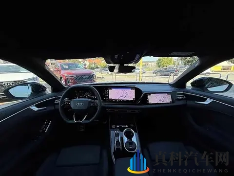 全新A6海外版实车曝光!这次奥迪是真下本了-1