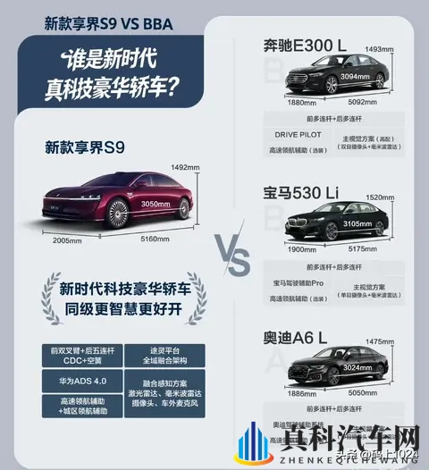 华为新享界S9曝光:激光雷达+途灵底盘架构,全景智慧旗舰轿车-3