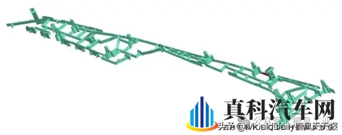 汽车门板麻纤维装饰条一步成型方案-3