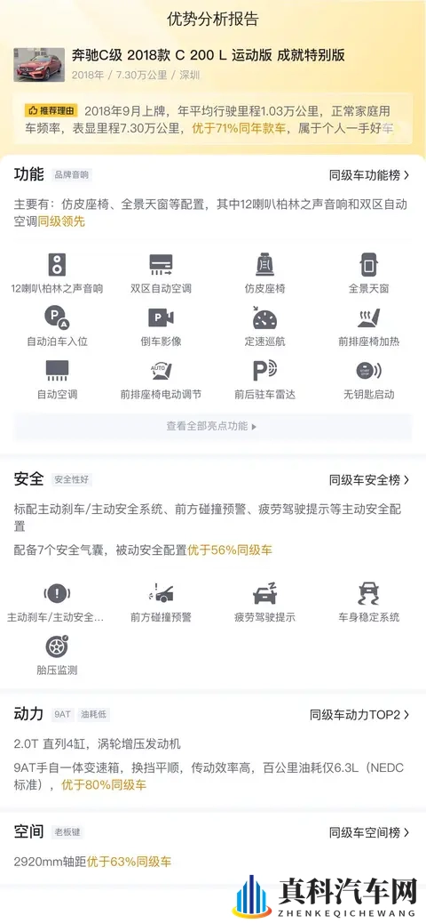 138万拿下红色奔驰C级,73万公里,圆你奔驰梦!-1