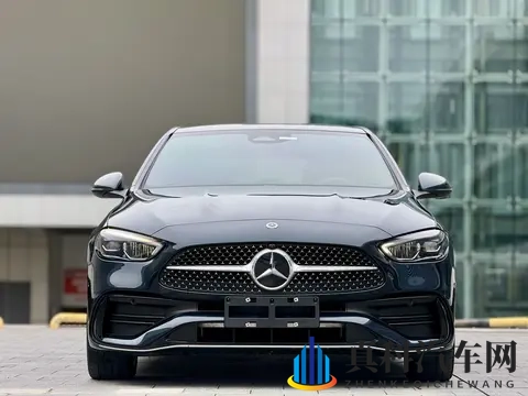 绿色准新C级,20多万圆你奔驰梦,还要啥自行车?-3