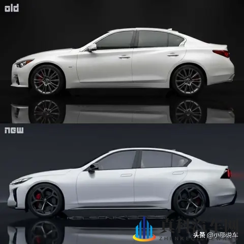 英菲尼迪Q50渲染图疯传,四圆尾灯惹争议,老粉和新粉吵翻天。-3