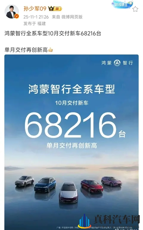 鸿蒙智行上周新增订单破13万,其中尊界600+,交付创新高!-2