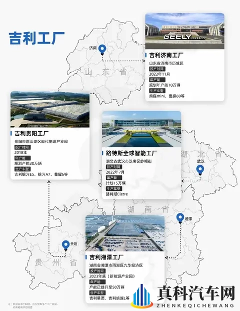 20多家工厂！浙江独占11座，吉利的制造底盘有多稳？-3