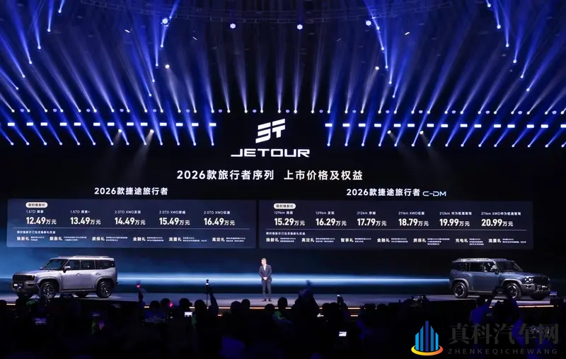 限时1249万起 配置升级明显 捷途旅行者双车上市-1