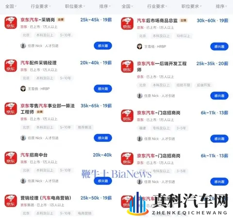 刘强东开出百万年薪招揽汽车人才-1