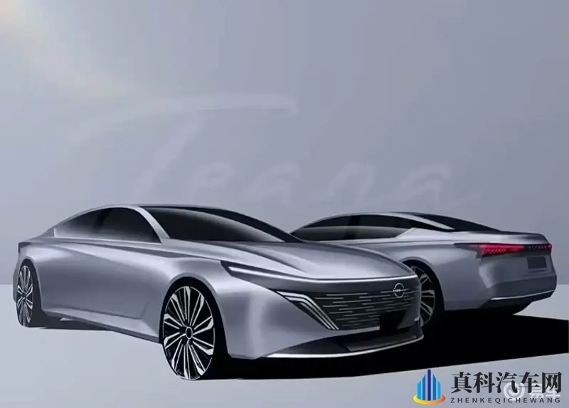 东风日产新款天籁设计手稿公布：鸿蒙座舱加持，四季度上市-1