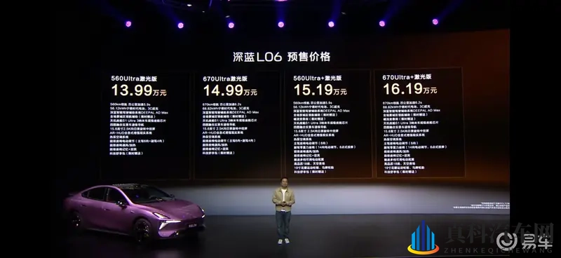 给特斯拉Model3上强度 深蓝L06开启预售-1
