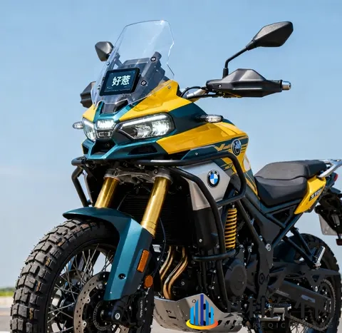 摩托成精了 无极DS900X杀疯 进隧道自开灯 5万2带宝马芯全套摩旅装备-2