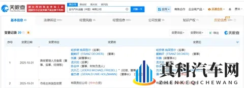 宝马汽车金融公司换帅完成工商变更-1