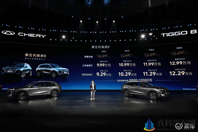限时抢鲜价929万元起！第五代瑞虎8全球上市-1