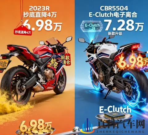本田CBR650R价格风波 23款抄底直降4万 24款电子离合成抉择关键-2