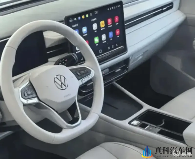 上汽大众朗逸 Pro 内饰曝光,悬浮屏 + 电子怀挡-1