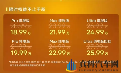 权益价2049万元起 阿维塔06新增Elite版本-1