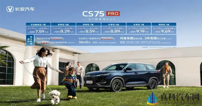 长安CS75 PRO新车型上市 限时价 7.59 万起​-1