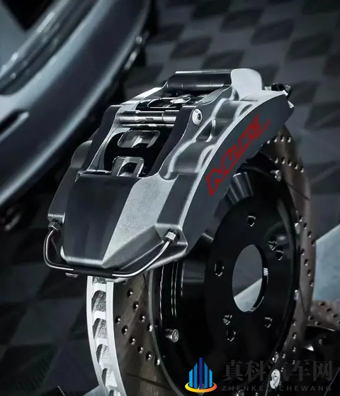 本田雅阁改装MUC前轮CX4四活塞刹车卡钳-2