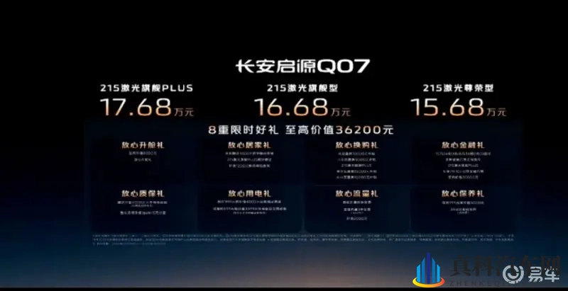 长安启源Q07天枢智能驾驶辅助激光版上市-1