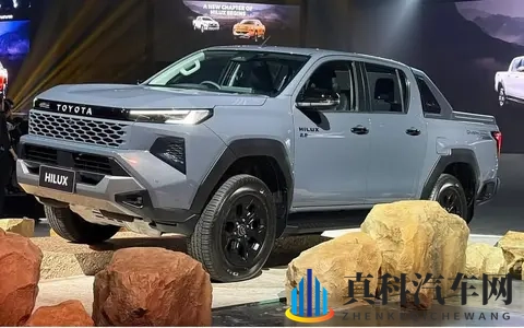 全新一代丰田海拉克斯实车亮相 造型更霸气 新增混动_纯电可选-3