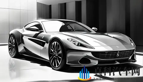 法拉利sF90:流线型越跑轮廓+红黑涂装，赛道级速度美学-1