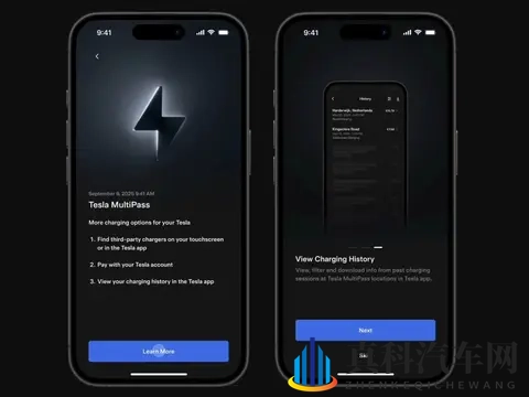 特斯拉MultiPass服务扩展至德法,可用卡片钥匙解锁第三方充电桩-1