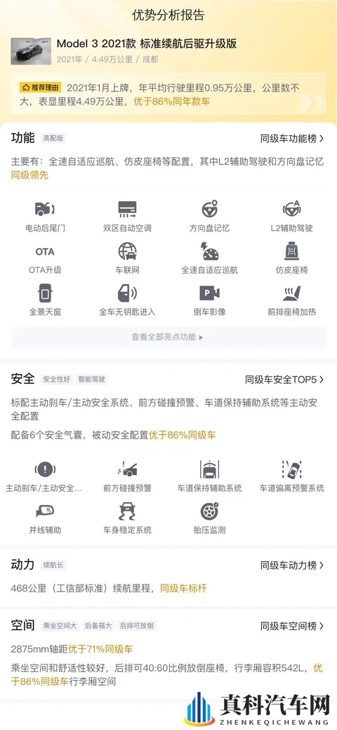 三年Model3还值多少？12万多开走特斯拉香不香？-1