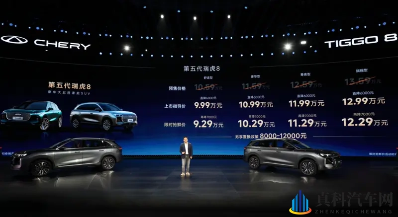 冠军再进化!限时929万元起,第五代瑞虎8全球上市-1