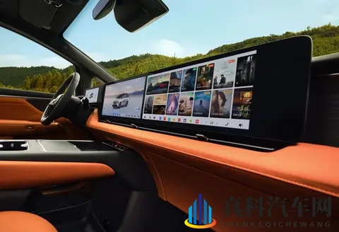 别克至境世家内饰官图发布，悬浮三联屏更有面儿，轴距超3米1-3