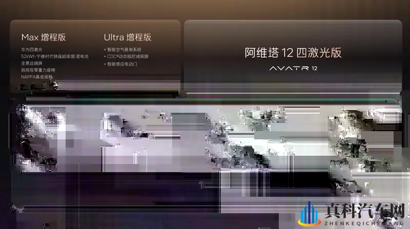 全系标配华为四激光雷达 阿维塔12四激光版正式开启预售-1