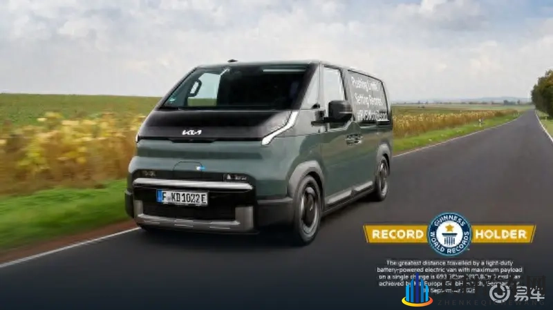 韩系动向1667:起亚 PV5 续航 693.38 公里-1