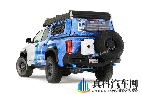 丰田推出塔科马H2越野概念车，氢电混动547匹强劲动力+零排放-3