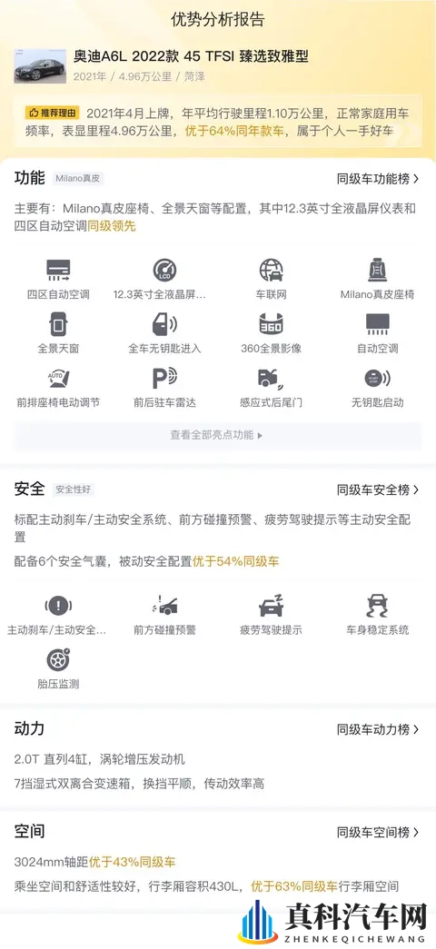 一手准新奥迪A6L，25万不到体验行政级座驾-1